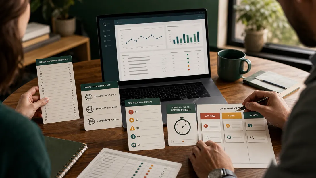 SEO validation planning visual